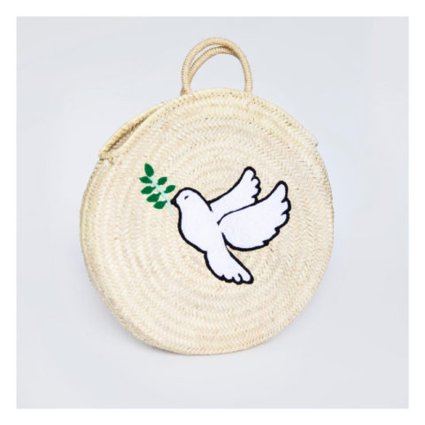 Panier en osier, modèle liberté, geraldinestyleshop
