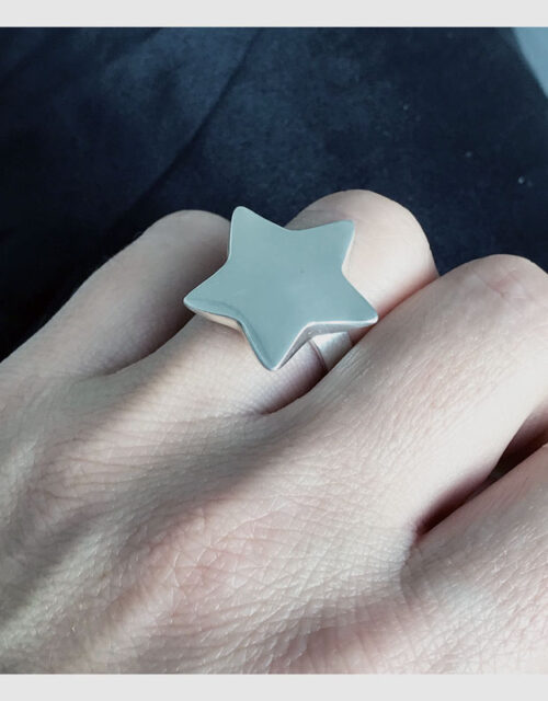 bague_etoile_argent, shine like star, étoile