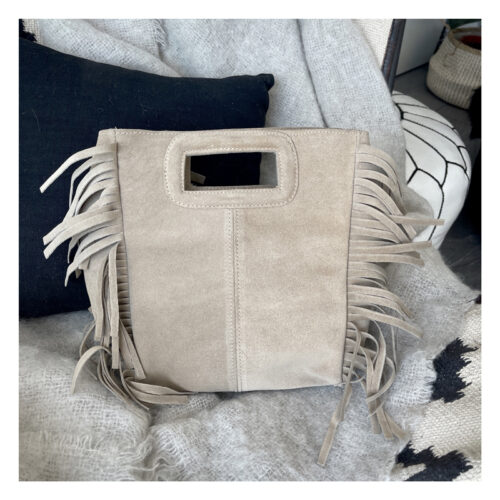 Sac a main, bandoulière, emilie, beige gris, sac emilie