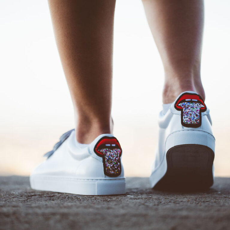 Baskets Edith "Glitter Tongue" ★ Bons Baisers de Paname