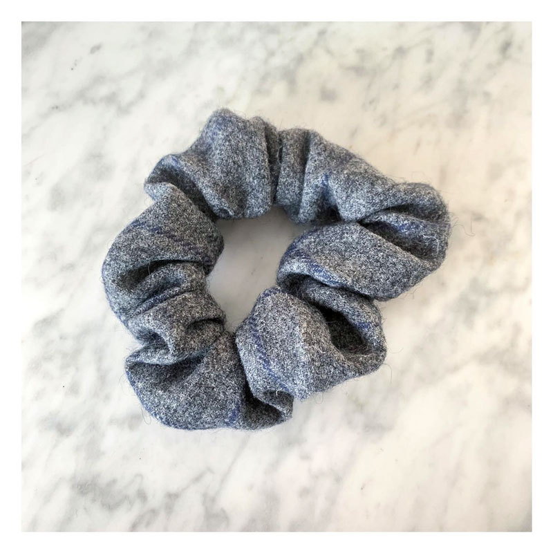 chouchou, cotton, laine, gris, noir, blanc