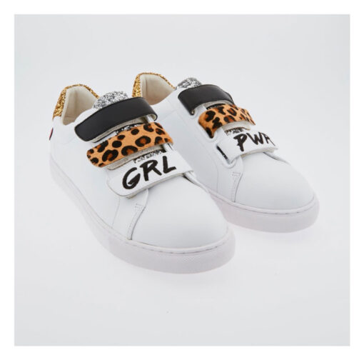 baskets, bons baisers de paname, girl power, edith, cuir, barbie