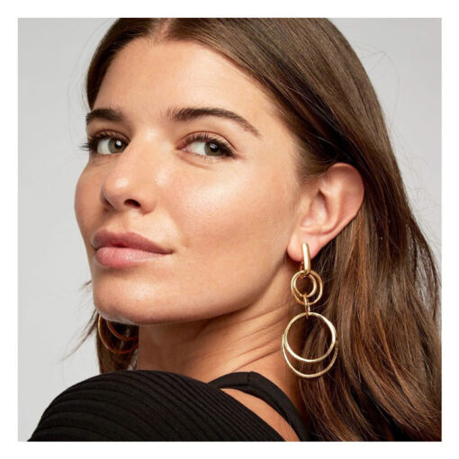 boucles oreilles, or, velatti, sandra acosta, 18 carats, geraldinestyleshop, bijoux