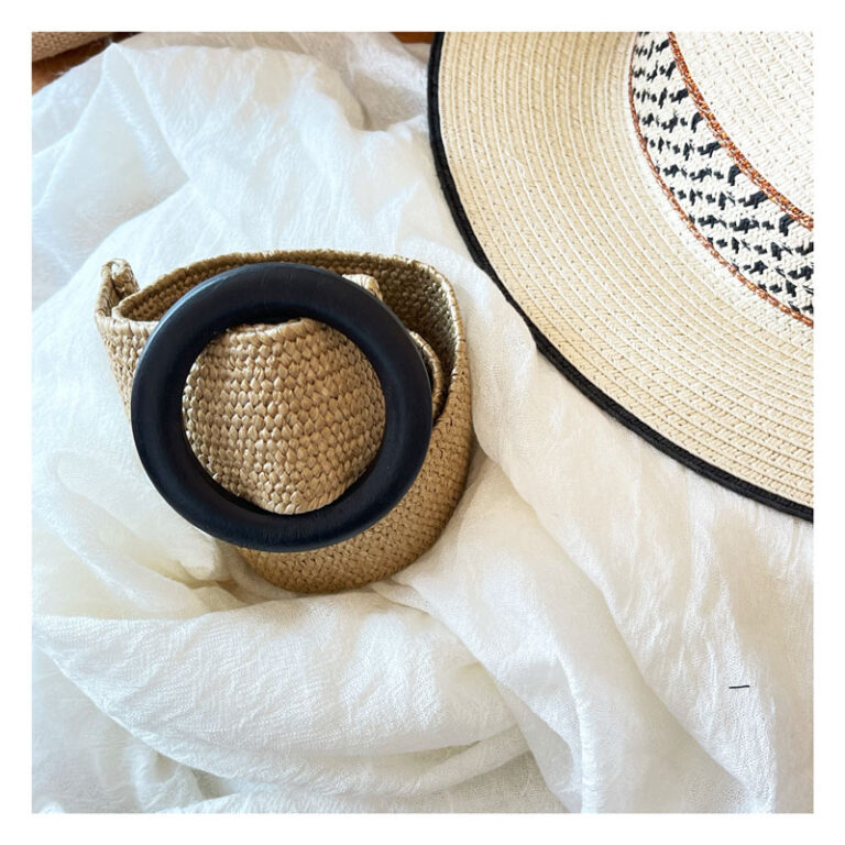 ceinture, tresse, beige, ete, tissage, choice by geraldine style