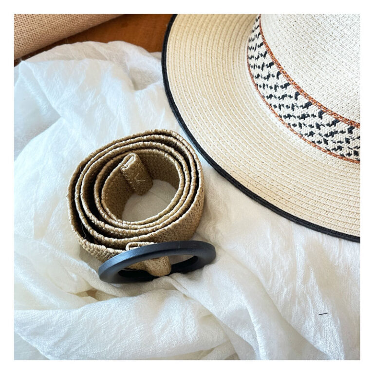 ceinture, tresse, beige, ete, tissage, choice by geraldine style