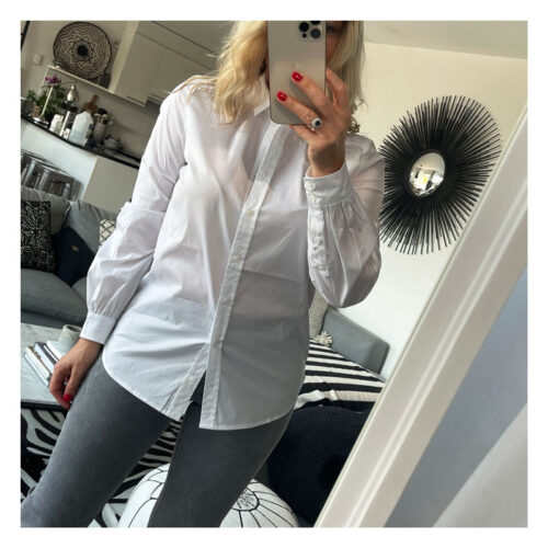 chemise, blanche, luxe, mkt studio