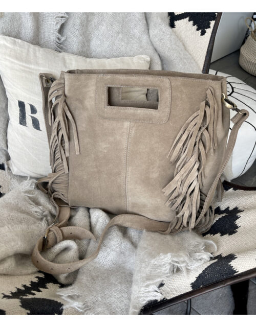 Sac a main, bandouliere, emilie, taupe gris, sac emilie