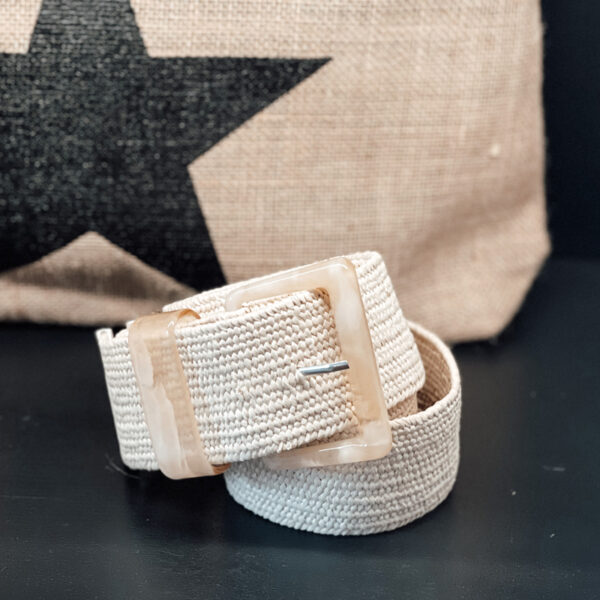 ceinture, tressee, ecru, creme, ete, grace and mila