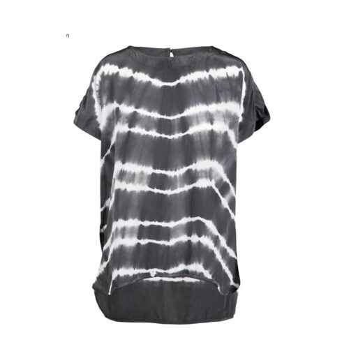 blouse, tie and dye, gris, blanc, nü denmark, lova