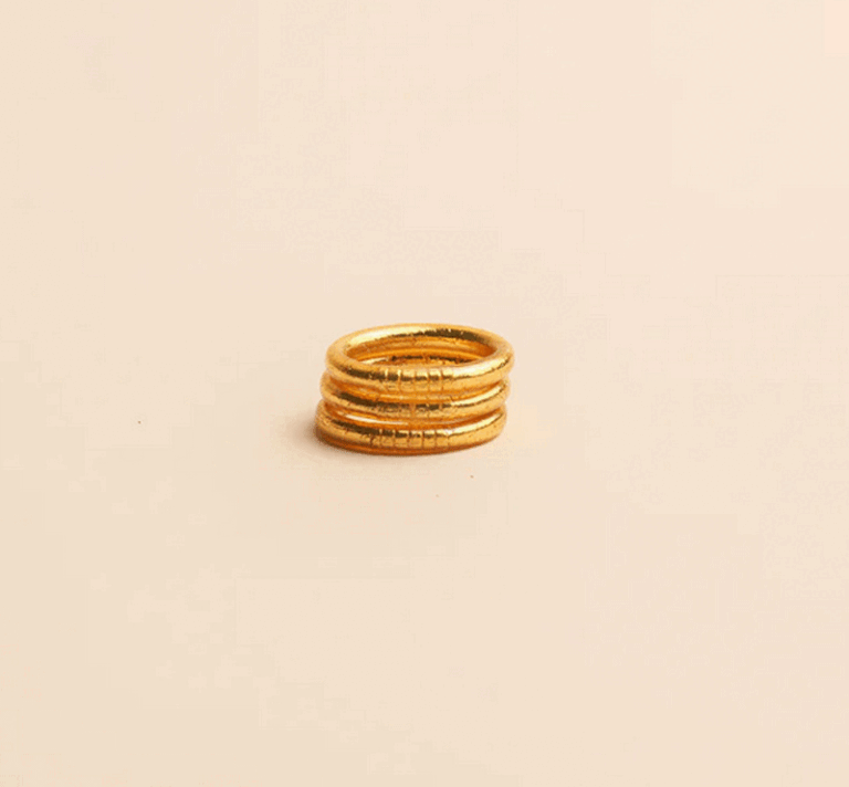 bague, bouddhiste, kumali, dore, or, geraldinestyleshop