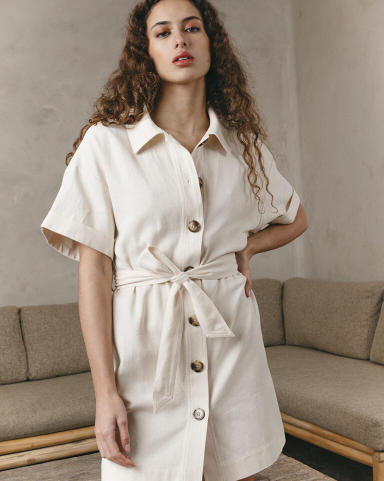 robe, johanne, écru, Grace&Mila