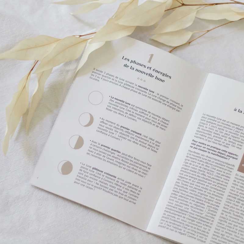 carnet, nouvelle lune, moon, lune, comprendre, apprendre, feminin