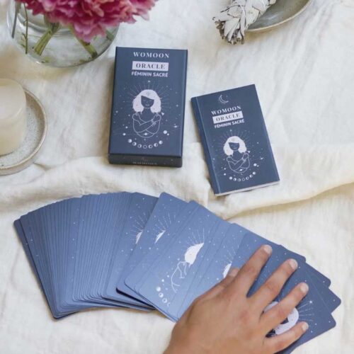 oracle, féminin sacré, cartes oracle, womoon