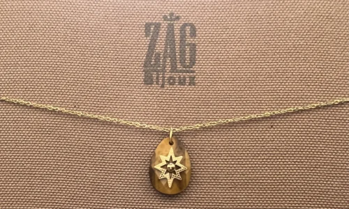 Collier Inley Œil de Tigre ★ Zag bijoux
