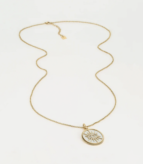 collier, abydos, or, blanc, nacre, zag bijoux