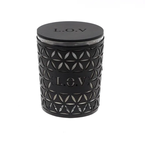 bougie, ancrage, tourmaline, noir, pierres-semi-precieuses, feu de bois, méditation