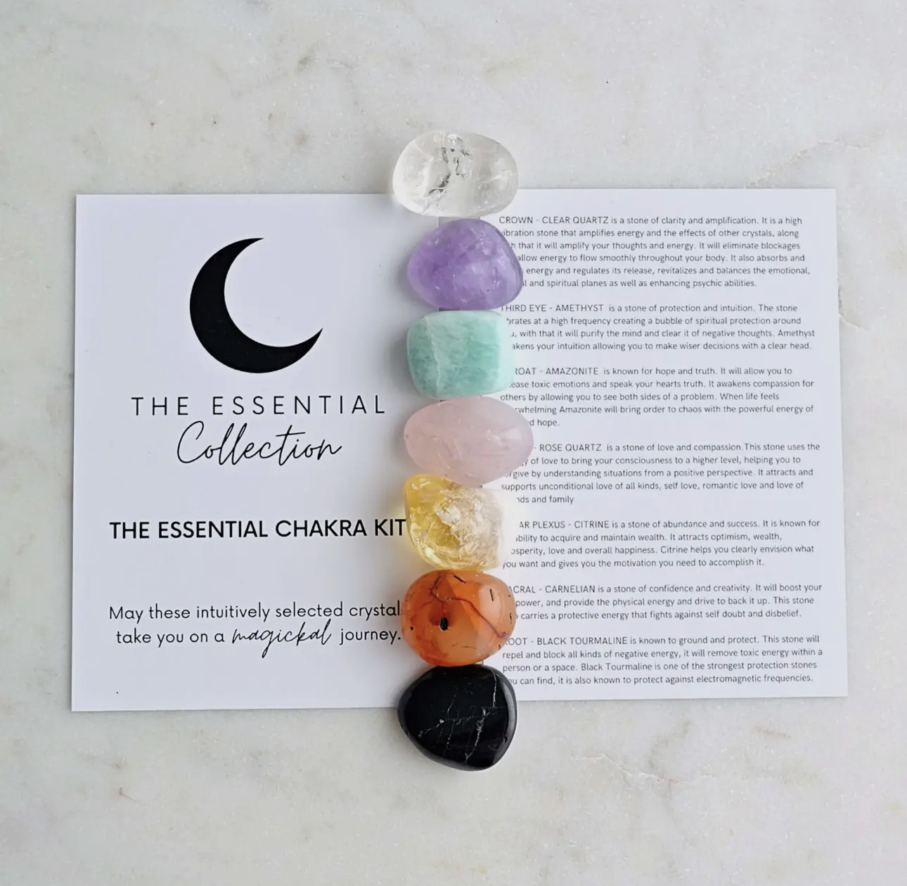 cristaux, chakras, essentiel, sept, tous