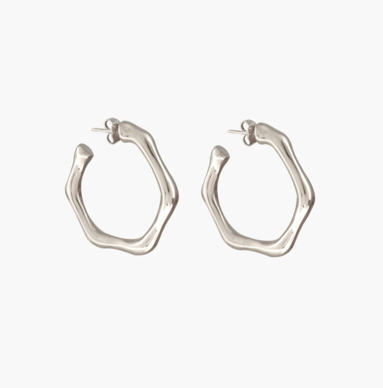 Créoles, argent, CXC Bijoux