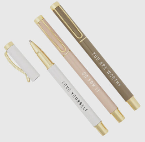 Stylos, amour de soi, encouragement, lettre, écriture