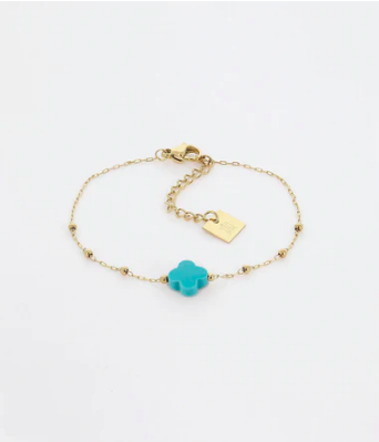 Bracelet, turquoise, velasquez, zag bijoux, pierres