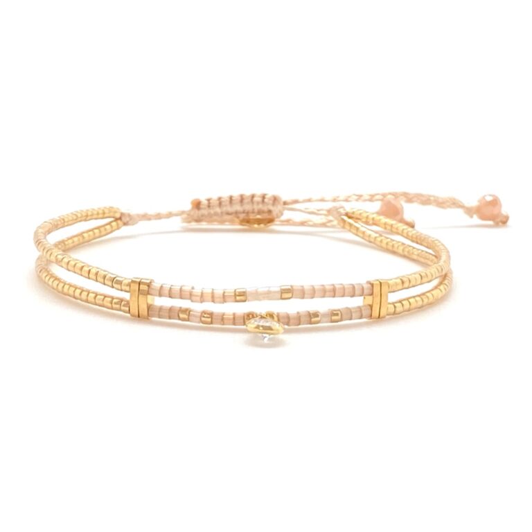 Bracelet, goutte, suenia, doré