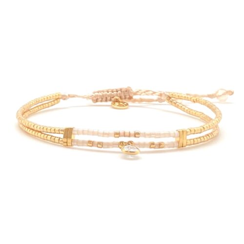 Bracelet, goutte, suenia, vanille