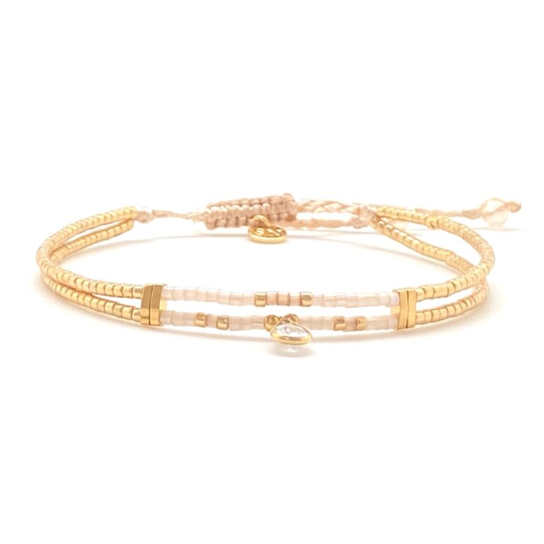 Bracelet, goutte, suenia, vanille