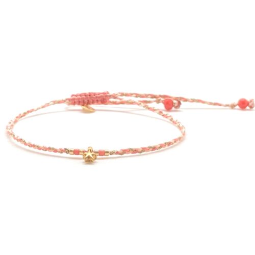 Bracelet,étoile, fin, suenia, pastèque
