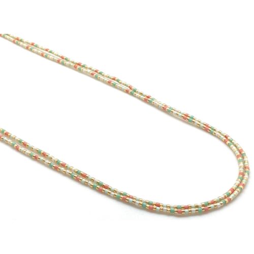 Sautoir coloré en perles ★ Suenia Zürich