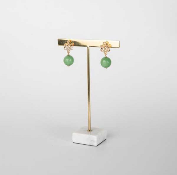 Boucles d'oreilles Andalouses ★ Choice by Geraldine Style - Vert clair