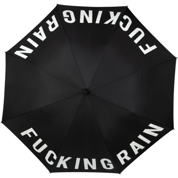 parapluie, fucking rain, noir, fun