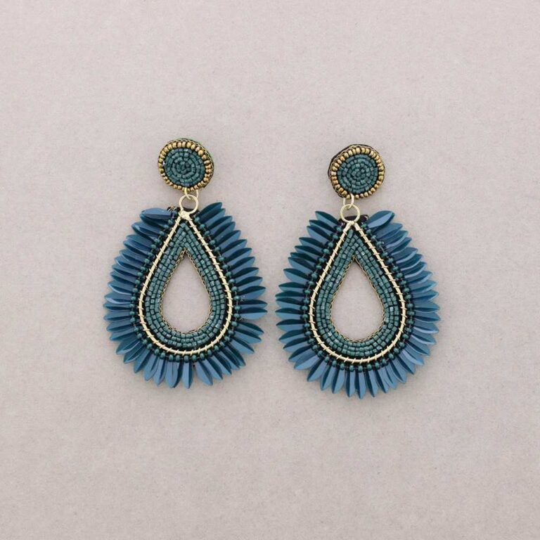 boucles, d'oreilles, turqoise