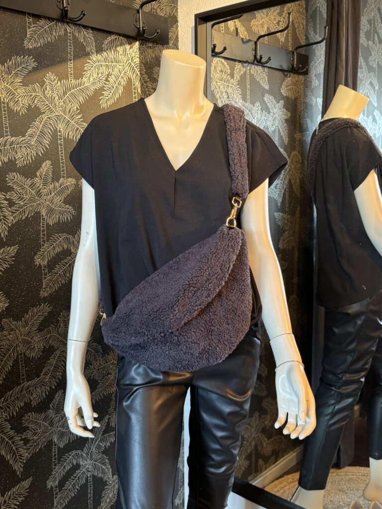 Sac, banane, anthracite, moumoute