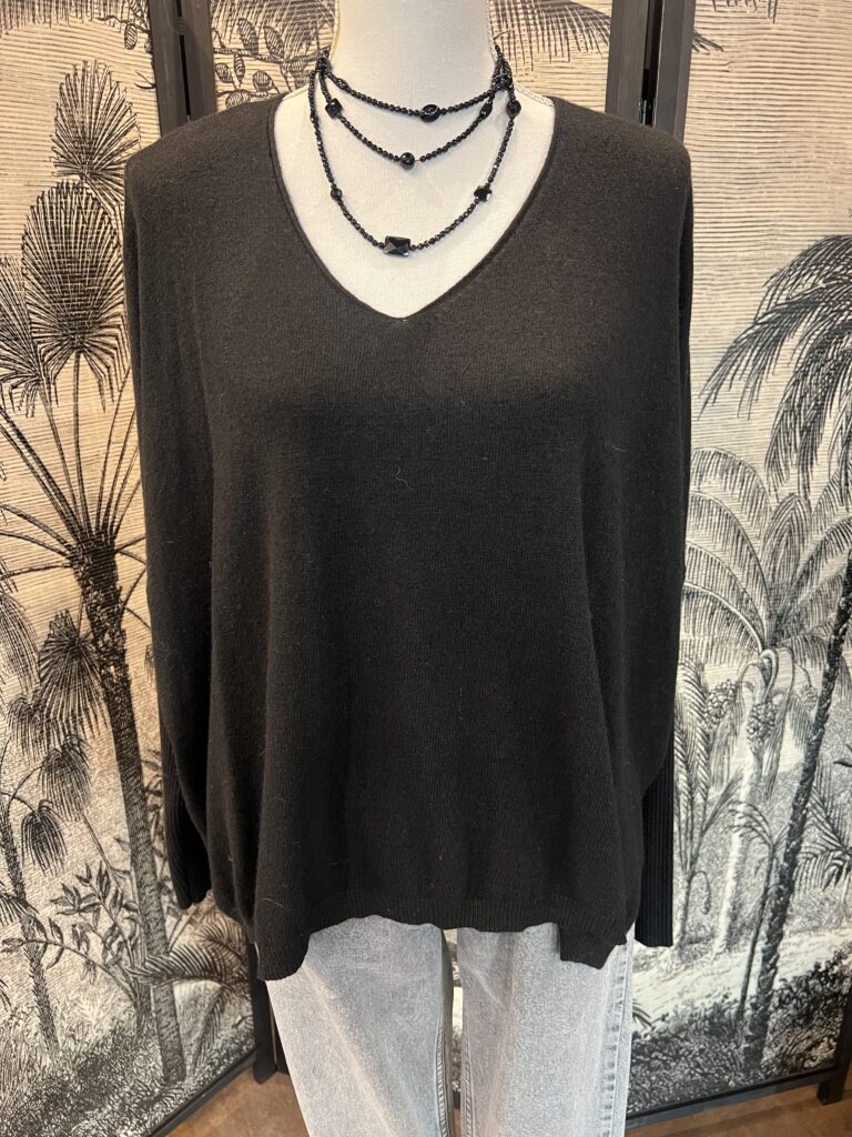 Pull oversize col en V ★ Choice by Geraldine Style – Image 5