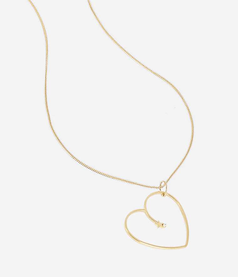 Collier Ivan de la marque Zag bijoux avec un coeur