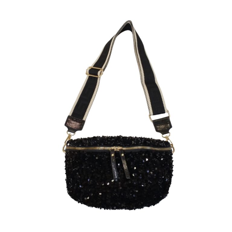 Bananes à paillettes scintillantes, accessoire tendance et pratique pour un look lumineux et audacieux