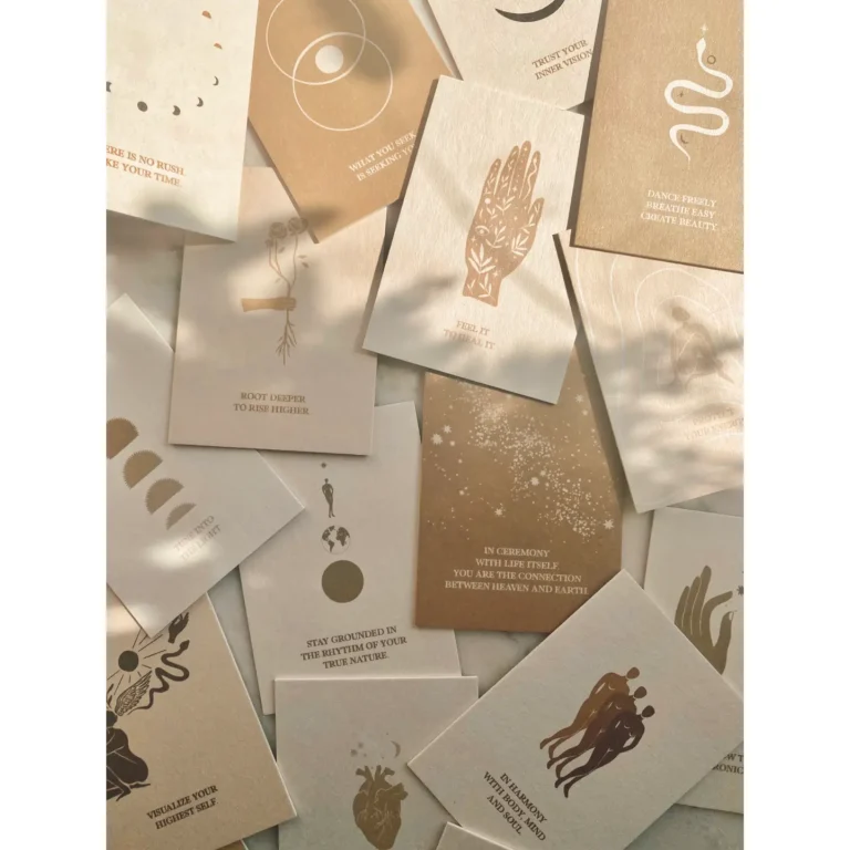 Jeu de 17 cartes d'affirmation - Pour nous guider dans notre vision au quotidien – Image 4