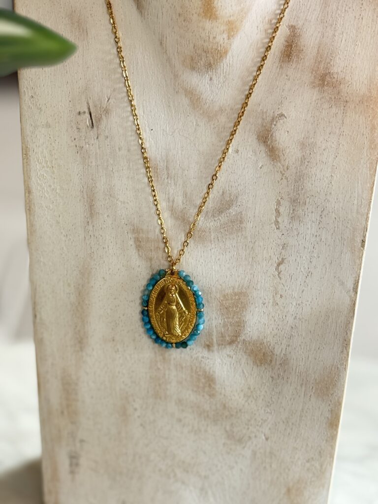 Collier Médaille Miraculeuse – Lumière & Protection – Image 4